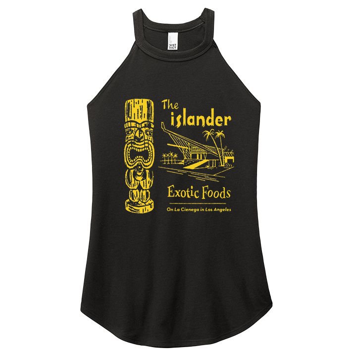 The Islander Tiki Bar Los Angeles Women's Perfect Tri Rocker Tank