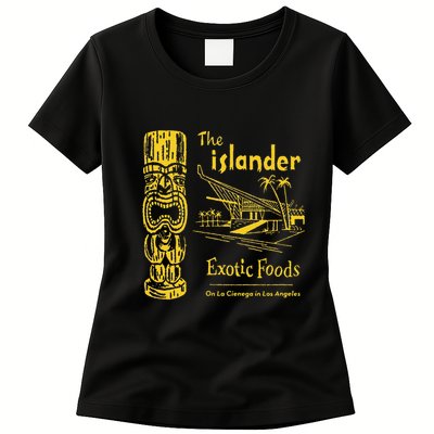 The Islander Tiki Bar Los Angeles Womens T-Shirt
