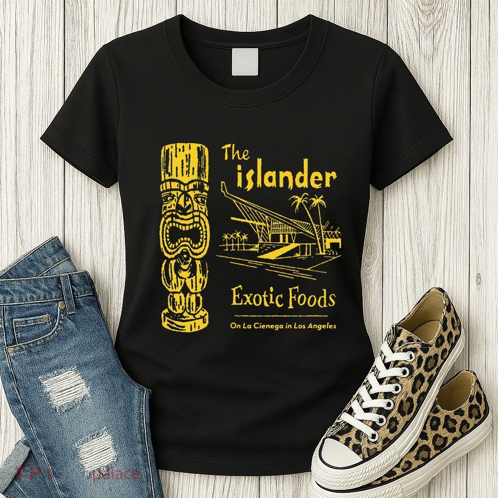 The Islander Tiki Bar Los Angeles Womens T-Shirt