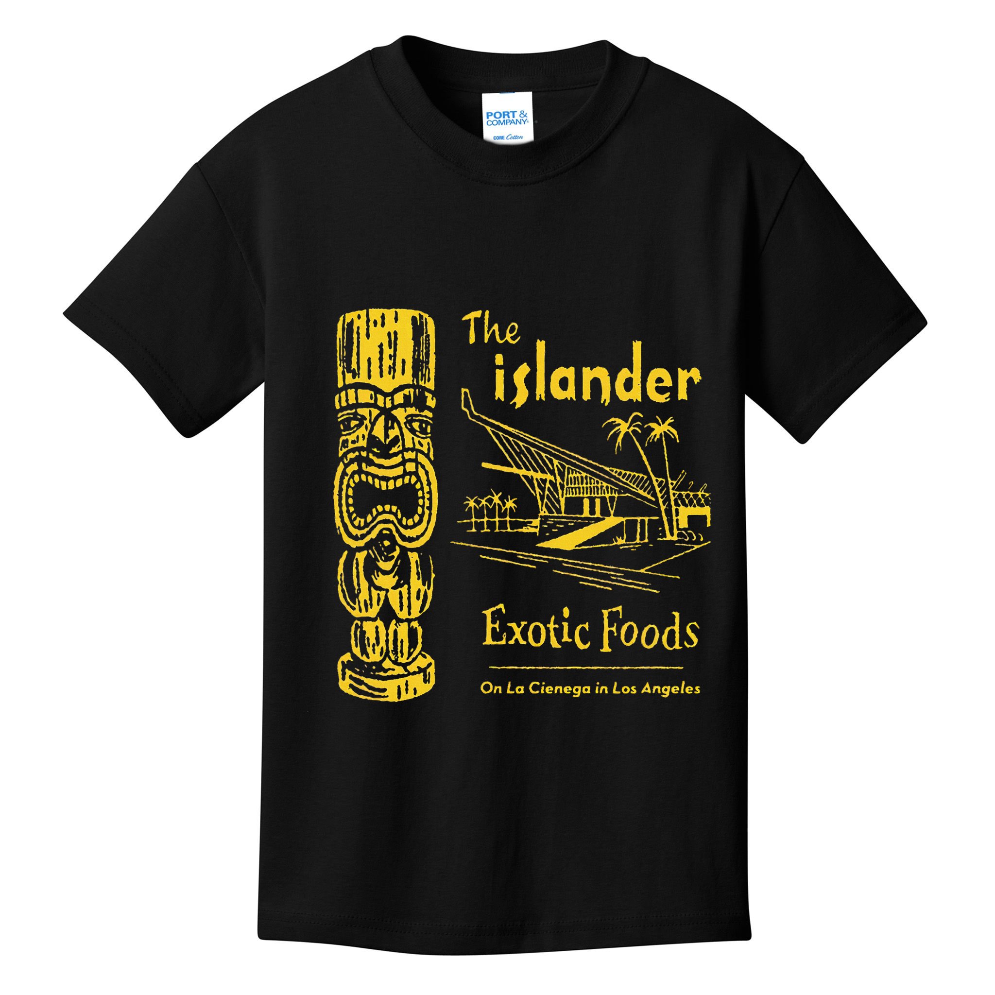 The Islander Tiki Bar Los Angeles Kids T-Shirt