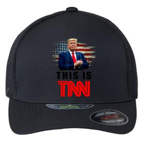 This Is TNN Funny Trump Flexfit Unipanel Trucker Cap