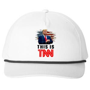 This Is TNN Funny Trump Snapback Five-Panel Rope Hat