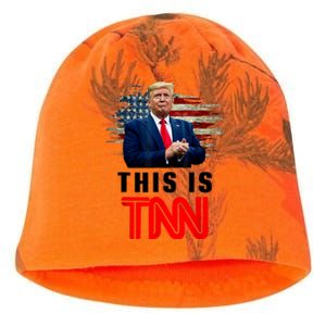 This Is TNN Funny Trump Kati - Camo Knit Beanie