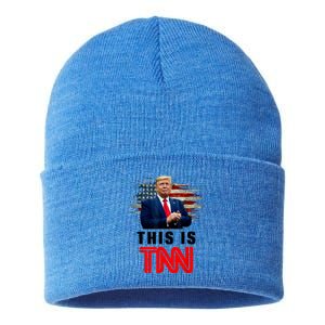 This Is TNN Funny Trump Sustainable Knit Beanie