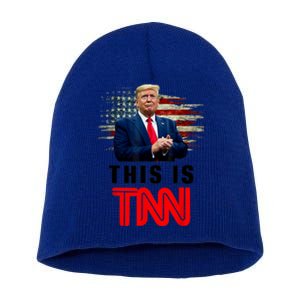 This Is TNN Funny Trump Short Acrylic Beanie