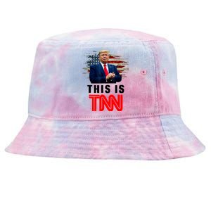 This Is TNN Funny Trump Tie-Dyed Bucket Hat