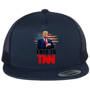 This Is TNN Funny Trump Flat Bill Trucker Hat