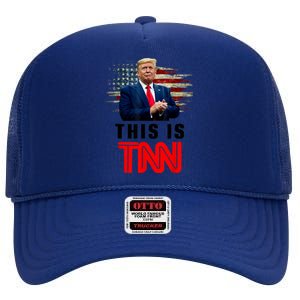 This Is TNN Funny Trump High Crown Mesh Back Trucker Hat