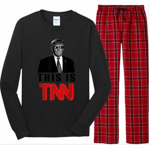 This Is TNN Funny Trump Long Sleeve Pajama Set