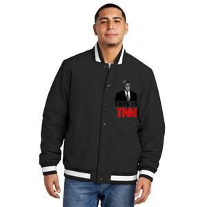 This Is TNN Funny Trump Insulated Varsity Jacket