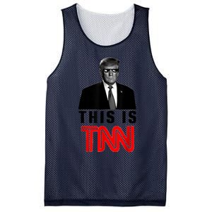 This Is TNN Funny Trump Mesh Reversible Basketball Jersey Tank