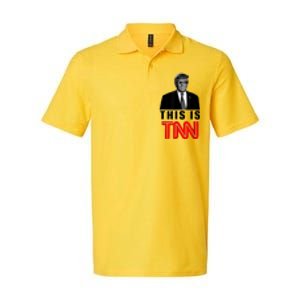 This Is TNN Funny Trump Softstyle Adult Sport Polo