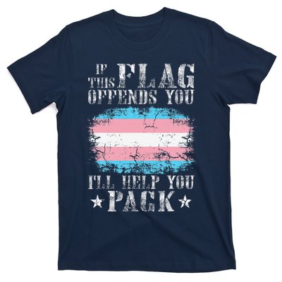 Transg If This Flag Offends You Transg Rainbow Pride T-Shirt