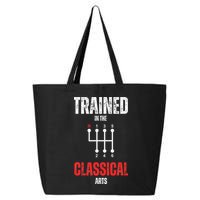 Trained In The Classical Arts Funny Manual Transmission Car 25L Jumbo Tote