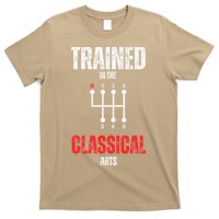 Trained In The Classical Arts Funny Manual Transmission Car T-Shirt