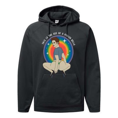 This Is The Ass Of A Killer Bella Twilight Meme Funny Killer Bella Performance Fleece Hoodie