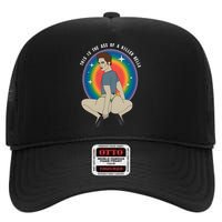 This Is The Ass Of A Killer Bella Twilight Meme Funny Killer Bella High Crown Mesh Back Trucker Hat