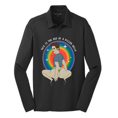 This Is The Ass Of A Killer Bella Twilight Meme Funny Killer Bella Silk Touch Performance Long Sleeve Polo