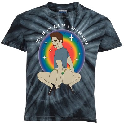 This Is The Ass Of A Killer Bella Twilight Meme Funny Killer Bella Kids Tie-Dye T-Shirt