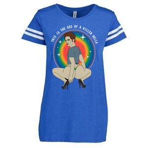 This Is The Ass Of A Killer Bella Twilight Meme Funny Killer Bella Enza Ladies Jersey Football T-Shirt