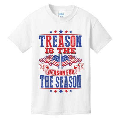 Treason Is The Reason For The Season Kids T-Shirt