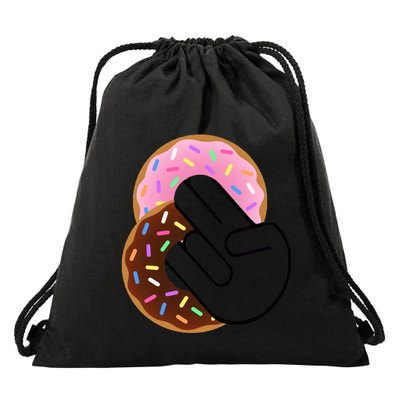 Two In The Pink One In The Stink Drawstring Bag