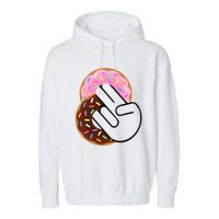 Two In The Pink One In The Stink Garment-Dyed Fleece Hoodie
