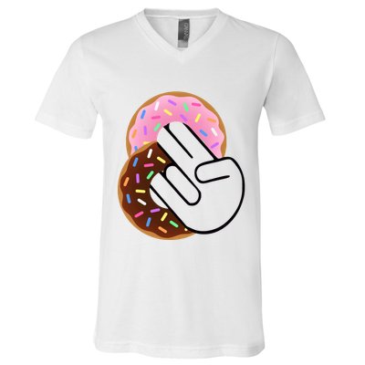Two In The Pink One In The Stink V-Neck T-Shirt