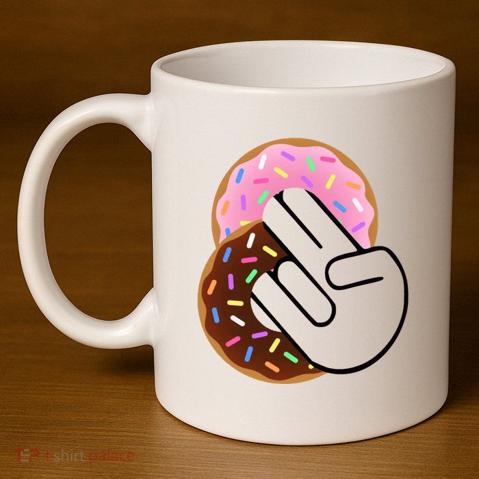Two In The Pink One In The Stink 11oz C Handle Ceramic Mug