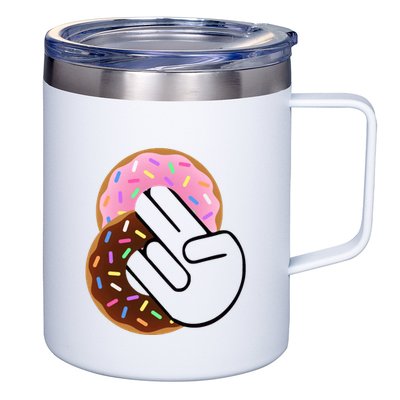 Two In The Pink One In The Stink 12oz Stainless Steel Coffee Mug