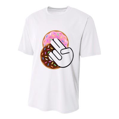 Two In The Pink One In The Stink Youth Performance Sprint T-Shirt