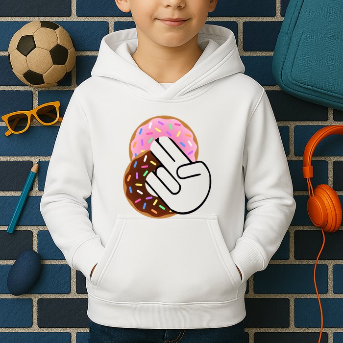 Two In The Pink One In The Stink Kids Hoodie