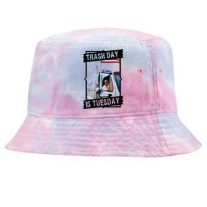 Tuesday Is Trash Day;Trash Day Is Tuesday Tie-Dyed Bucket Hat