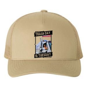 Tuesday Is Trash Day;Trash Day Is Tuesday Yupoong Adult 5-Panel Trucker Hat