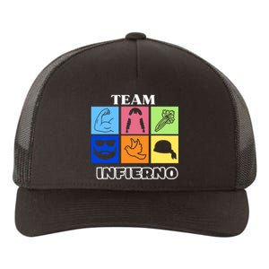 Team Infierno Yupoong Adult 5-Panel Trucker Hat