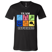 Team Infierno V-Neck T-Shirt