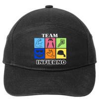 Team Infierno 7-Panel Snapback Hat