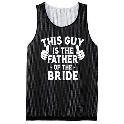 This Is The Father of The Bride Wedding Marriage Bride Dad Mesh Reversible Basketball Jersey Tank