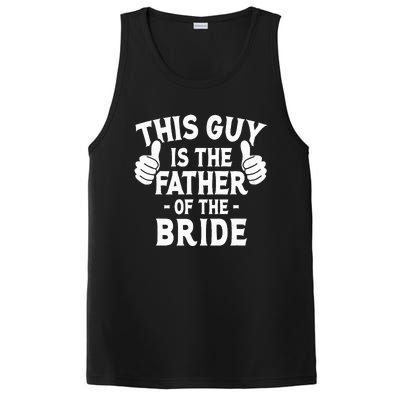 This Is The Father of The Bride Wedding Marriage Bride Dad PosiCharge Competitor Tank