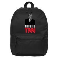 This Is TNN Funny Donald Trump Republican 16 in Basic Backpack