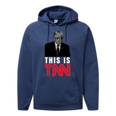 This Is TNN Funny Donald Trump Republican Performance Fleece Hoodie