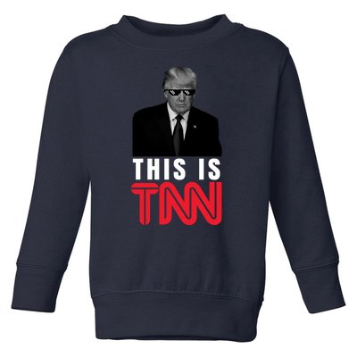 This Is TNN Funny Donald Trump Republican Toddler Sweatshirt