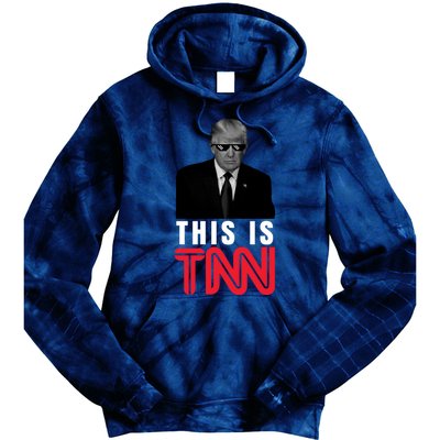 This Is TNN Funny Donald Trump Republican Tie Dye Hoodie