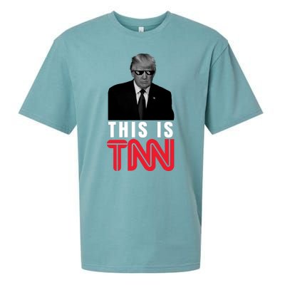 This Is TNN Funny Donald Trump Republican Sueded Cloud Jersey T-Shirt