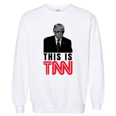 This Is TNN Funny Donald Trump Republican Garment-Dyed Sweatshirt