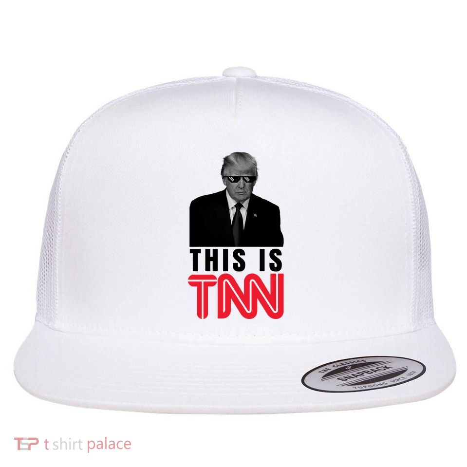 This Is TNN Funny Donald Trump Republican Flat Bill Trucker Hat