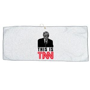 This Is TNN Funny Donald Trump Republican Large Microfiber Waffle Golf Towel