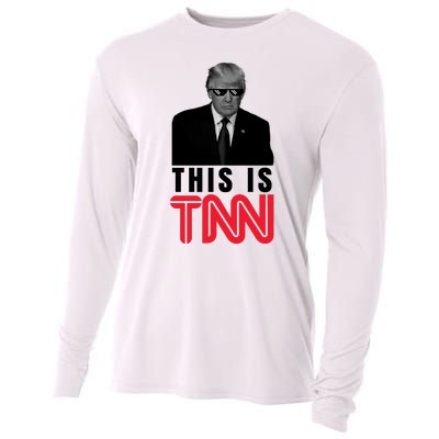 This Is TNN Funny Donald Trump Republican Cooling Performance Long Sleeve Crew