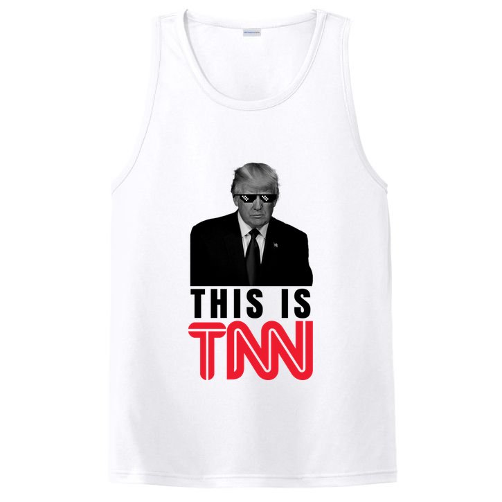 This Is TNN Funny Donald Trump Republican PosiCharge Competitor Tank