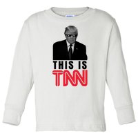 This Is TNN Funny Donald Trump Republican Toddler Long Sleeve Shirt